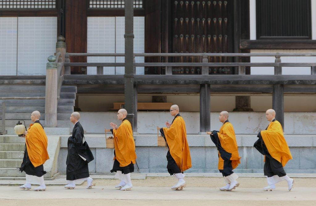 Monniken in Koyasan