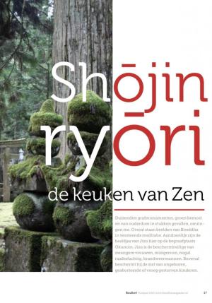 Shojin Ryori in: Bouillon Magazine