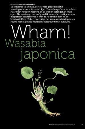 Wasabi in: Bouillon Magazine