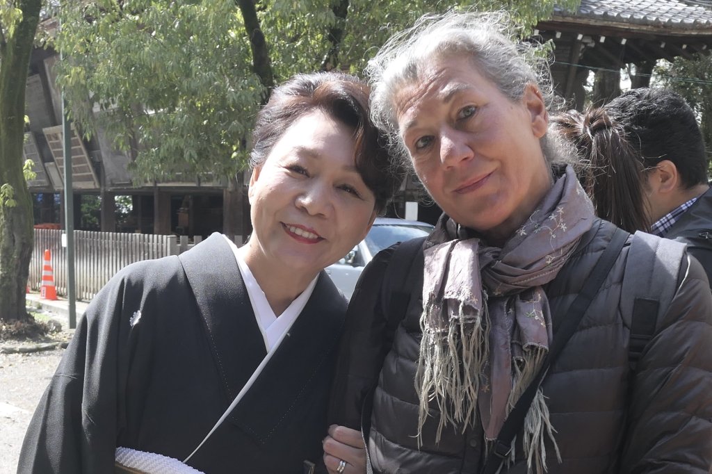 Japanse dame en Caroline